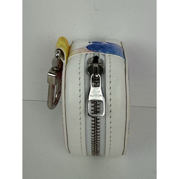 Louis Vuitton Etui Earphones Rainbow Monogram Canvas with Silver-Tone Hardware - Picture 6 of 13